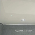 Глянец белый потолок из ПВХ